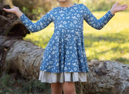 Evie's Closet - Fall Floral Reversible Knit Dress - Rack Hunt -