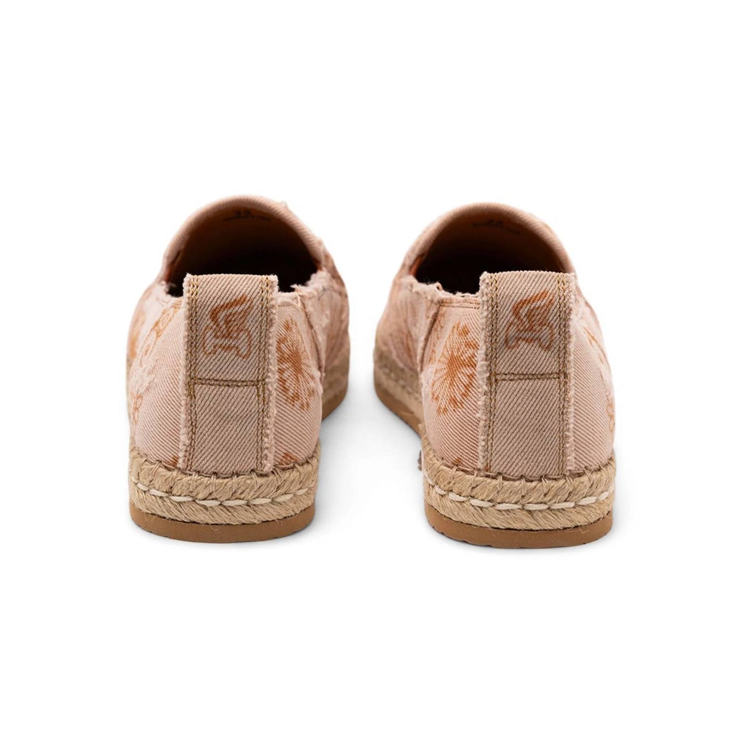 Women's Floral-print Frayed Espadrille