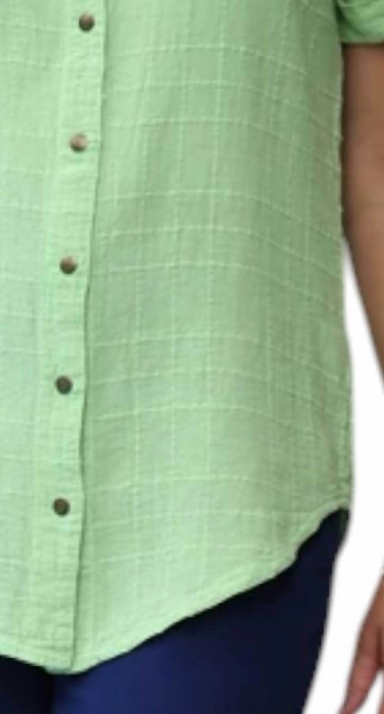 Ezze Wear - Ronnie Dotty Gauze Cotton Snap Shirt - Rack Hunt