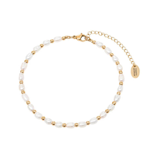 Twenty Compass - Lagoon Pearl Anklet - Rack Hunt -