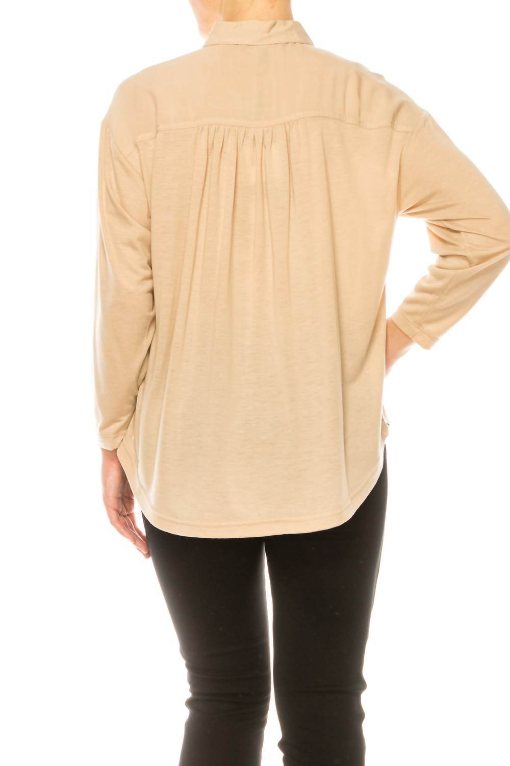 Grand & Greene - Double-fabric Long Sleeve Shirt - Rack Hunt