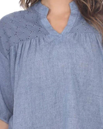 Lilia V-neck Top