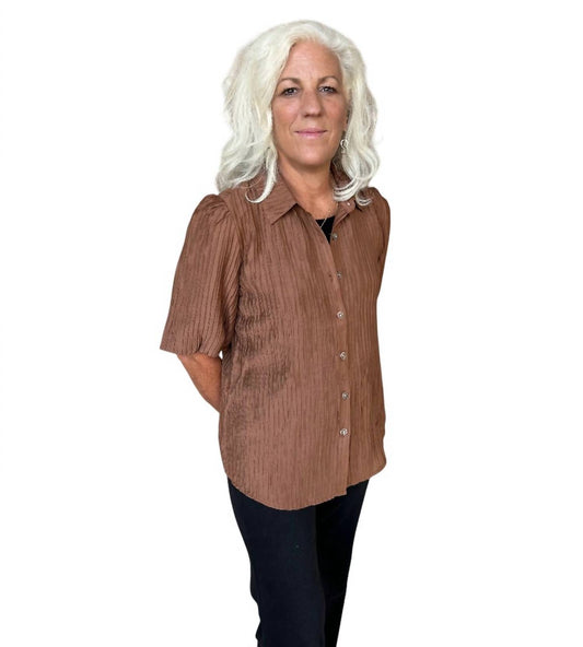 Bubble Sleeve Shirt