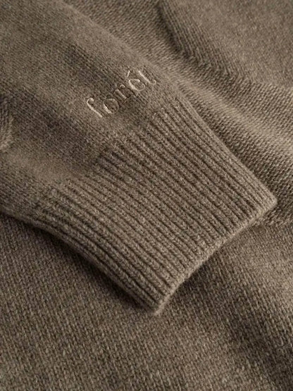 forét - Men's Relaxed Jacquard Sweater - Rack Hunt