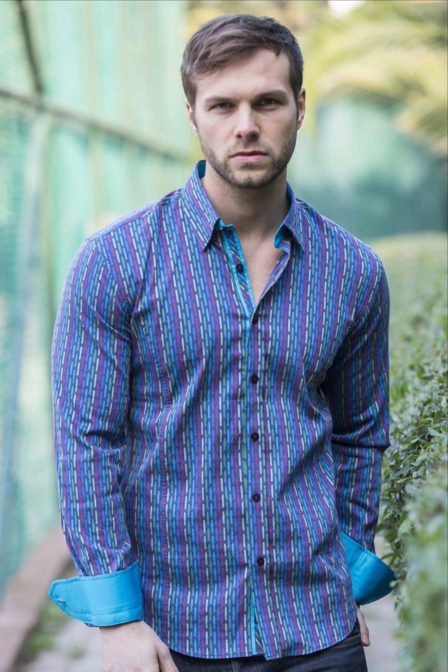 Jacquard Pattern Shirt