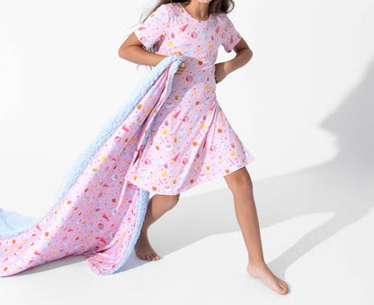Kid's Happee Birthdae Harry Bamboo Blanket