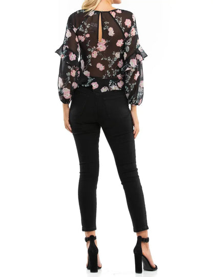 Blue Life - Tomie Ruffle Hem Long Sleeve Top - Rack Hunt