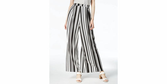 Striped Pull-On Pants