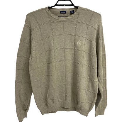 Men's Fall Classic Windowpane Crewneck Sweater
