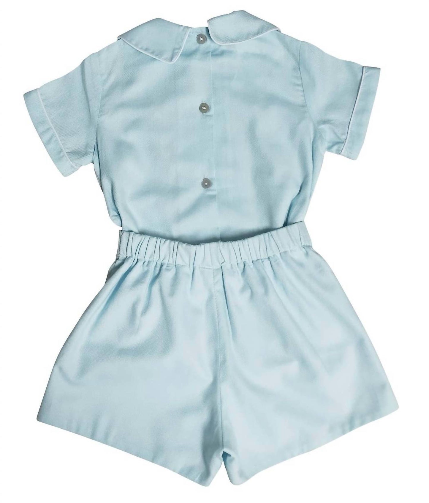Boy's Embroidered Two Piece Set