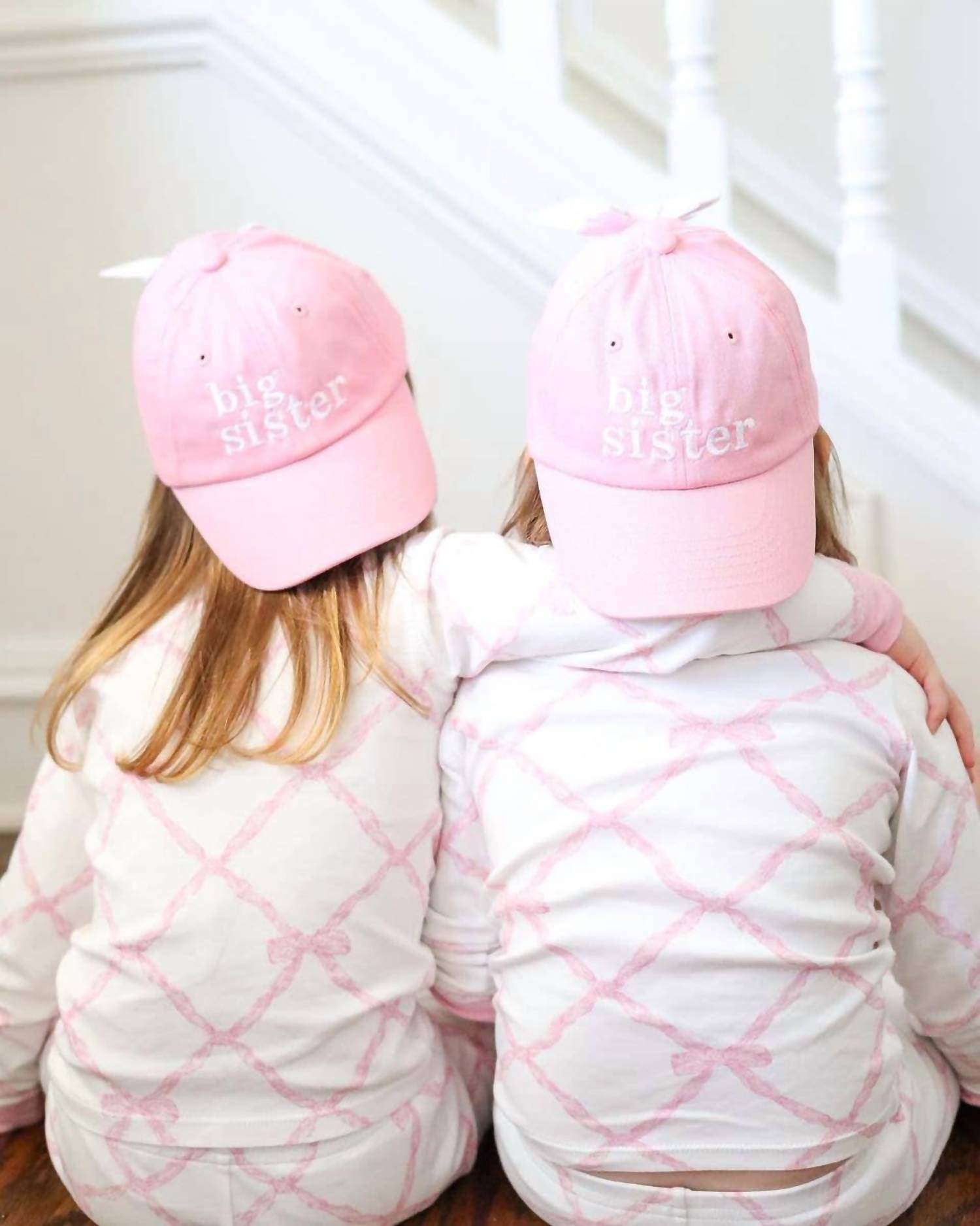 Bits & Bows - Big Sister Bow Baseball Hat - Rack Hunt -