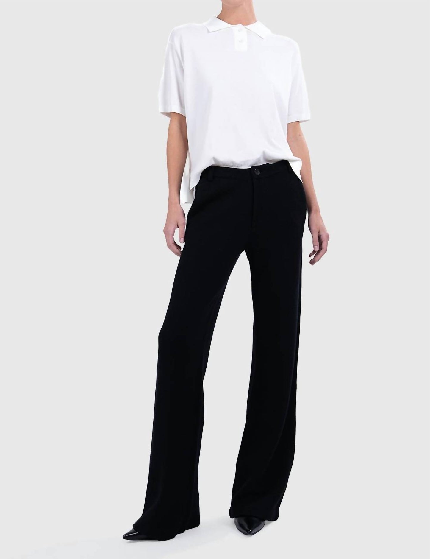 Beatrice Knitted Straight Leg Pants