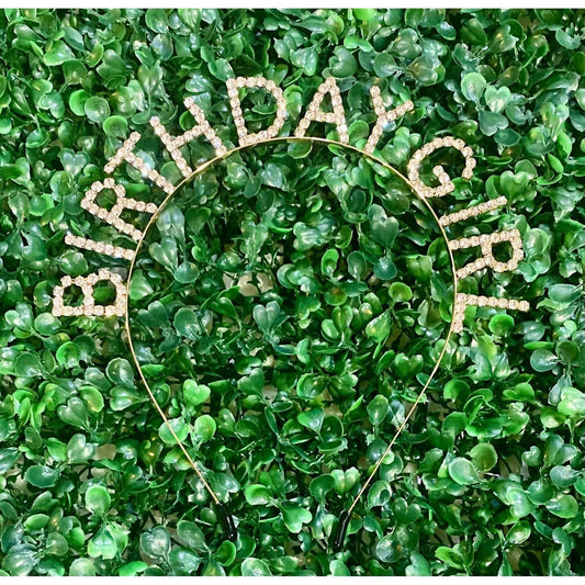 Pearl and Rox - Sparkling Birthday Girl Rhinestone Headband - Rack Hunt -