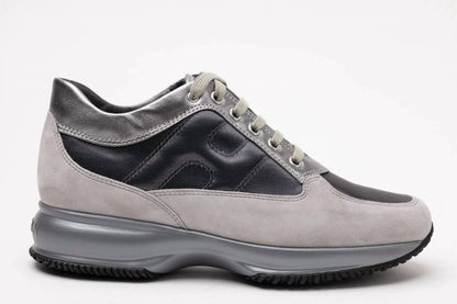 Women's Interactive Allacciato Leather Sneakers