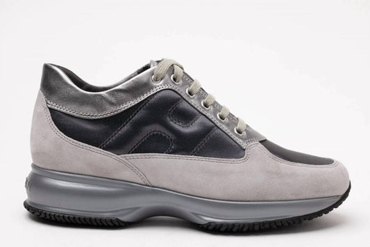 Women's Interactive Allacciato Leather Sneakers