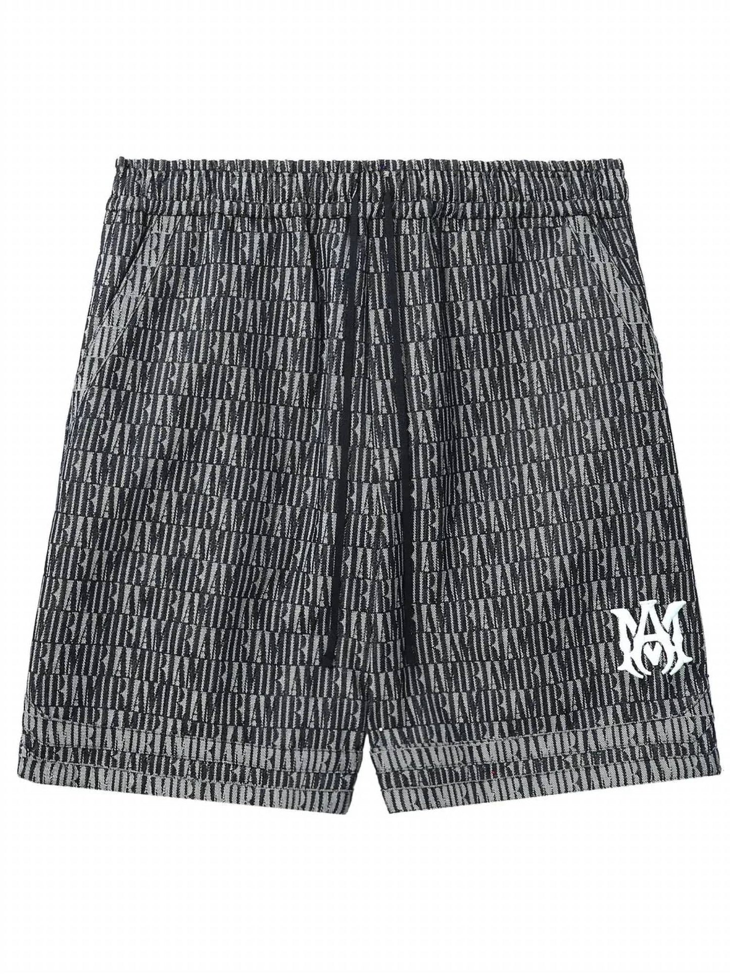 Men's Washed Jacquard Bb Shorts