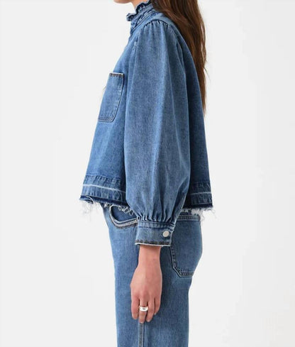 Ziggy Cropped Denim Jacket