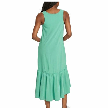 Departure Sleeveless Midi Dress - Plus