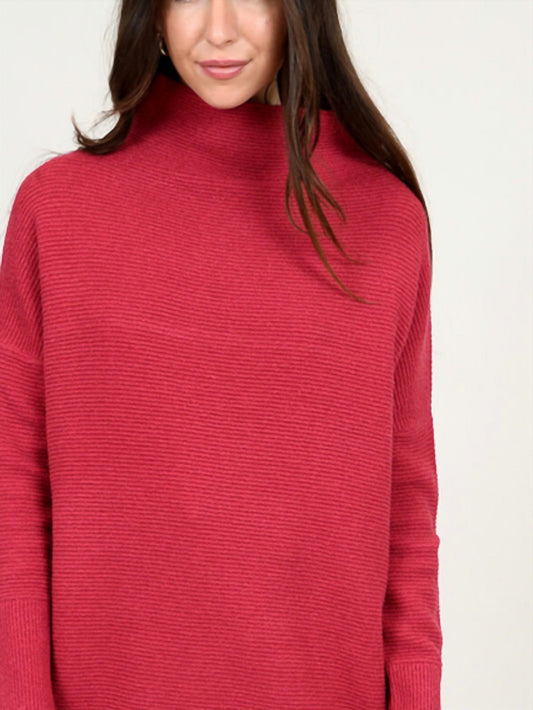 Women's Nancy Ottoman Mock Neck Sweater