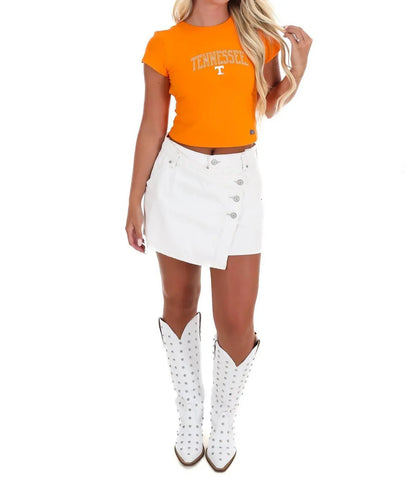 Hype and Vice - Short Sleeve Backless Top - Rack Hunt