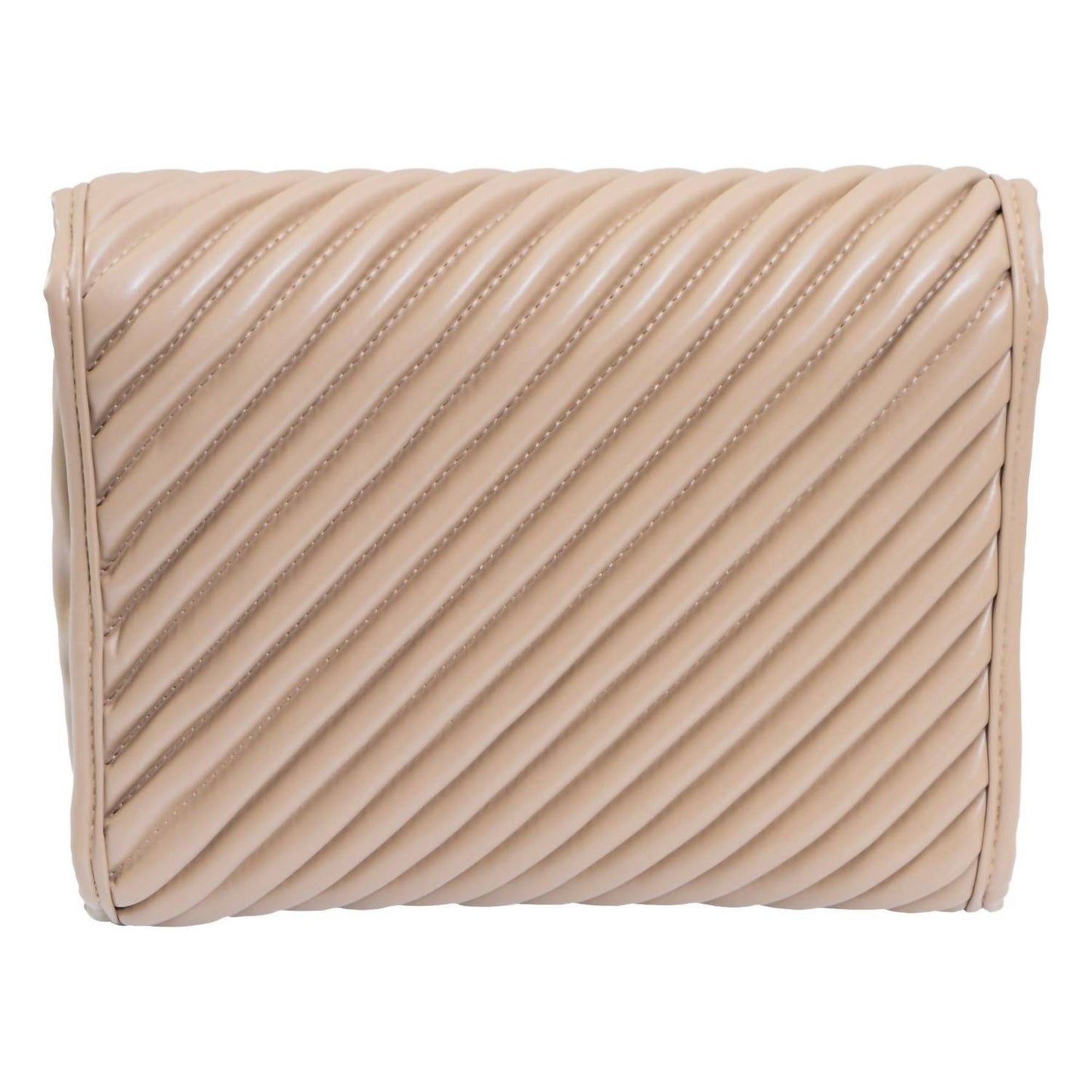 Women's Diagonal Quilted Hanging Toiletry Case