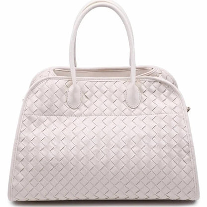Women's Rhonda Woven Vegan Leather Tote Bag