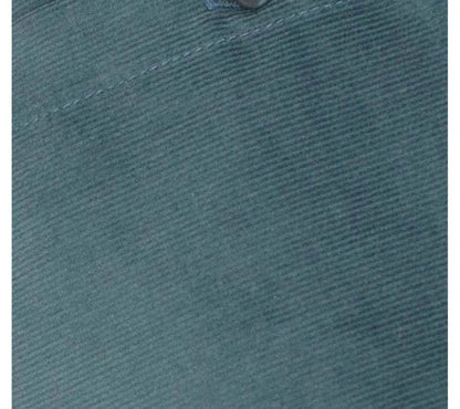 Kid's Corduroy Shirt With Collar And Twill Trousers Set