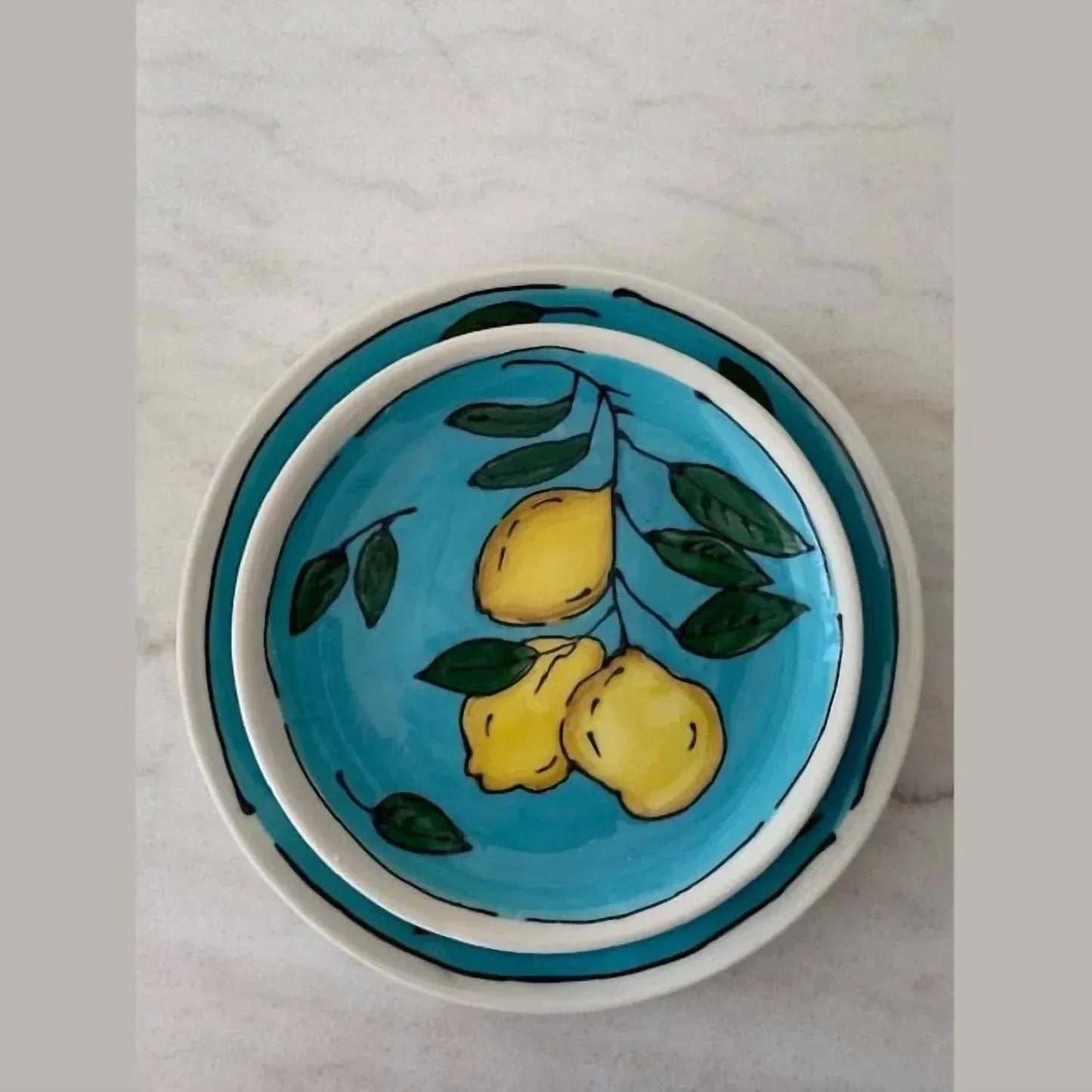 Always Amalfi - Amalfi Lemon Dinner Plate - Rack Hunt