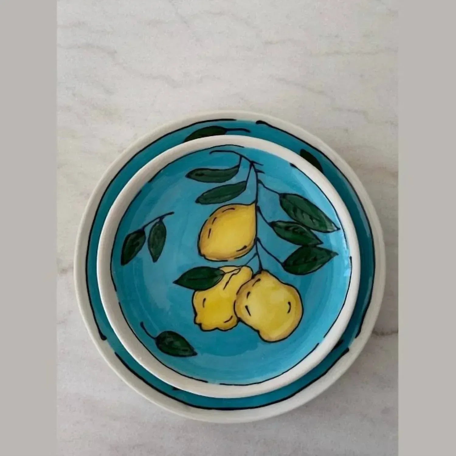 Always Amalfi - Amalfi Lemon Dinner Plate - Rack Hunt