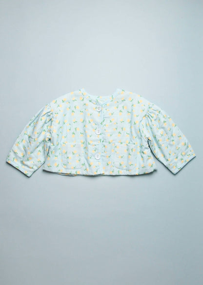 Girl's Quilted Bolero Jacket