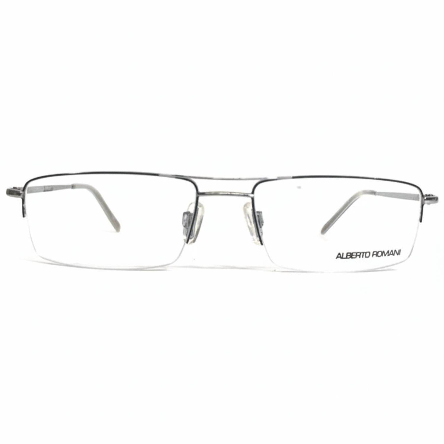 Alberto Romani - Men's Ar 705 Rectangle Eyeglasses - Rack Hunt