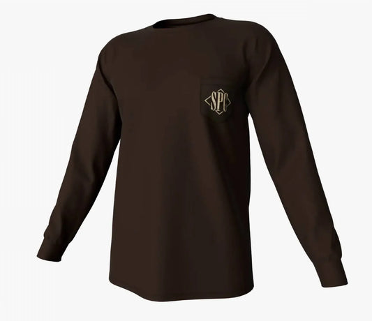 Southern Point Co. - Men's Diamond Quail Long Sleeve Tee - Rack Hunt