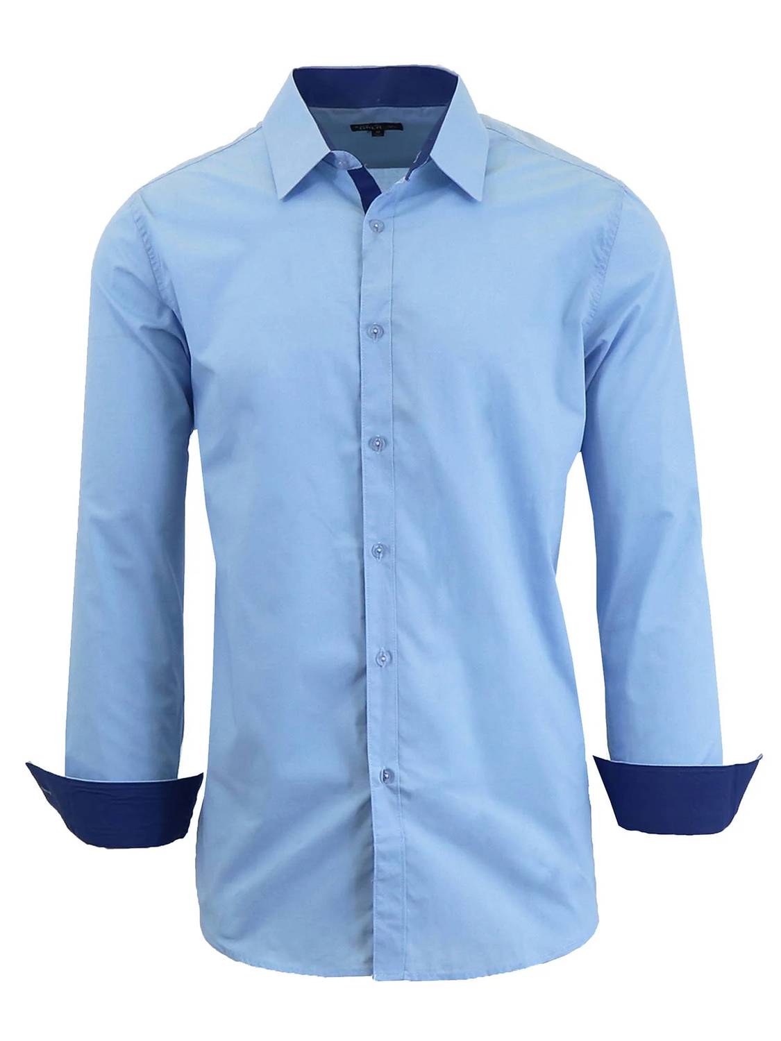 Men's Long Sleeve Classic Dress Shirt