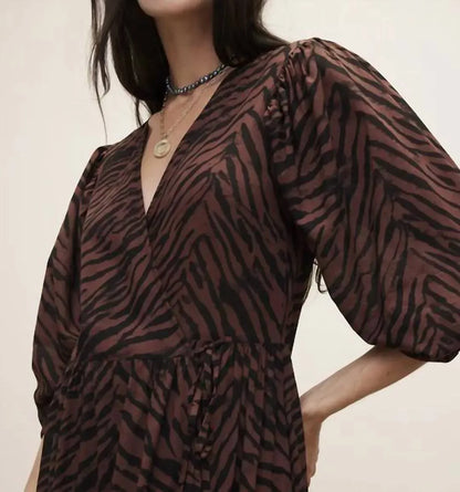 Banana Republic - White Lotus Cotton Wrap Maxi Dress - Rack Hunt