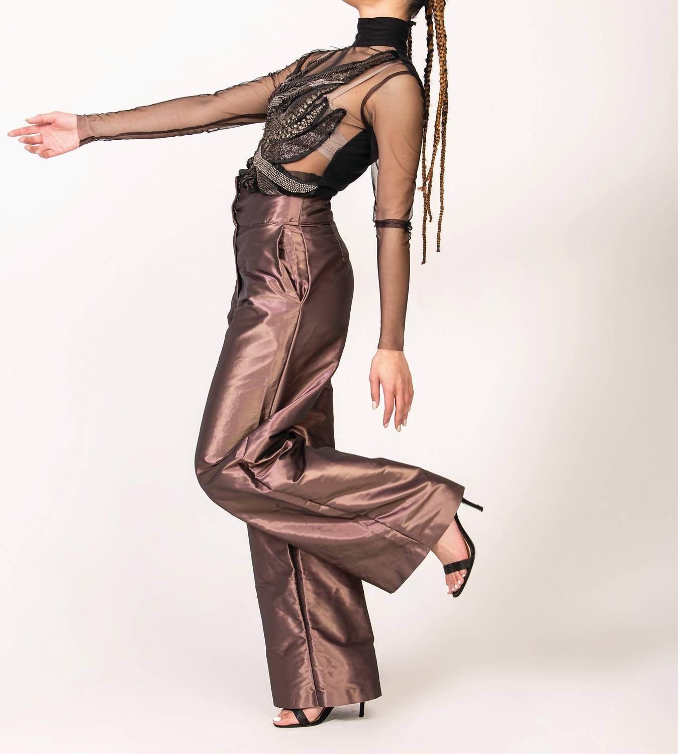 Heike-NY - Women's The Embroidered Faiga Top - Rack Hunt -