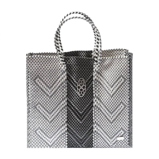 Women's Medium Handmade Chevron Regular Strap Tote Bag