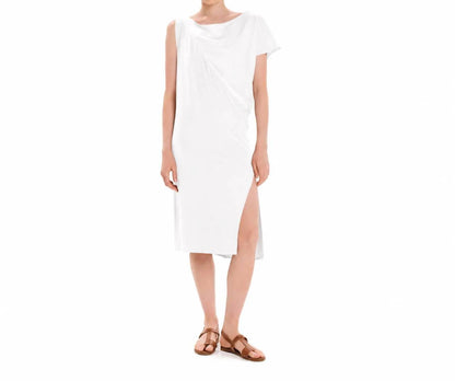 Opal Draped Midi Dress
