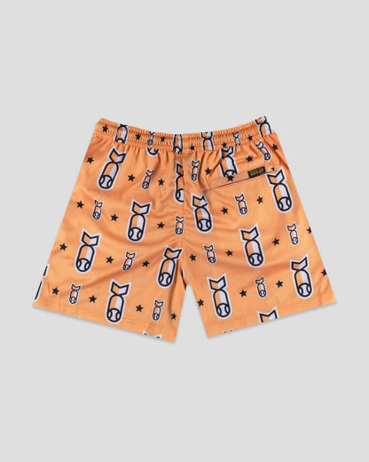 Boys Youth Stay Humble Drop Bombs Diamond Air Mesh Shorts