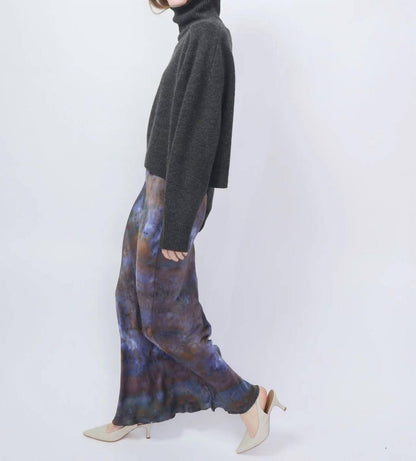 Silk Siren Bias Maxi Skirt