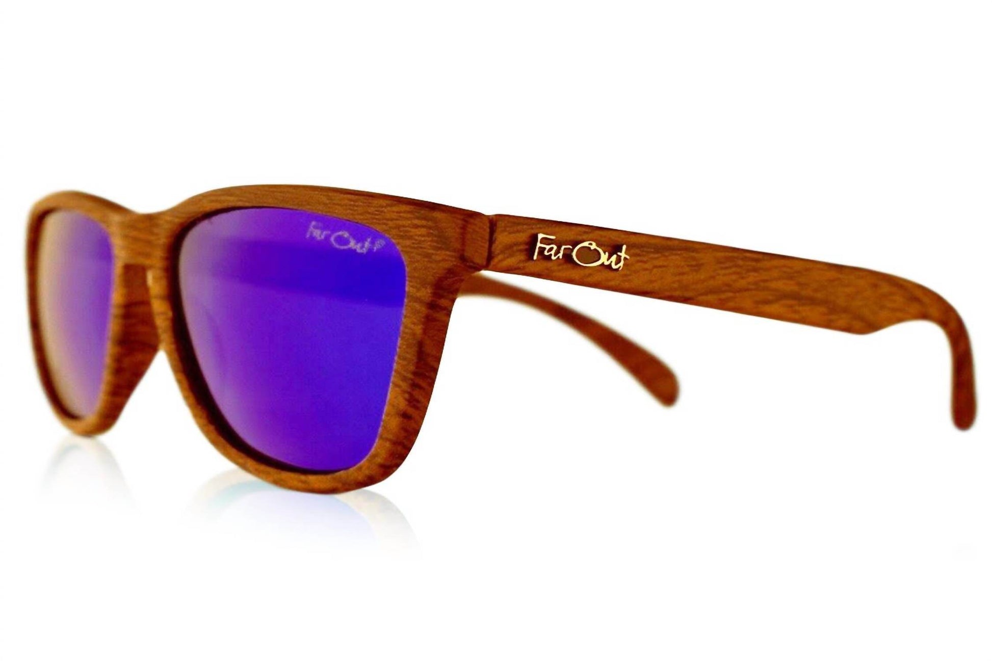Far Out Sunglasses - Polarized Premiums Blue Lens - Rack Hunt