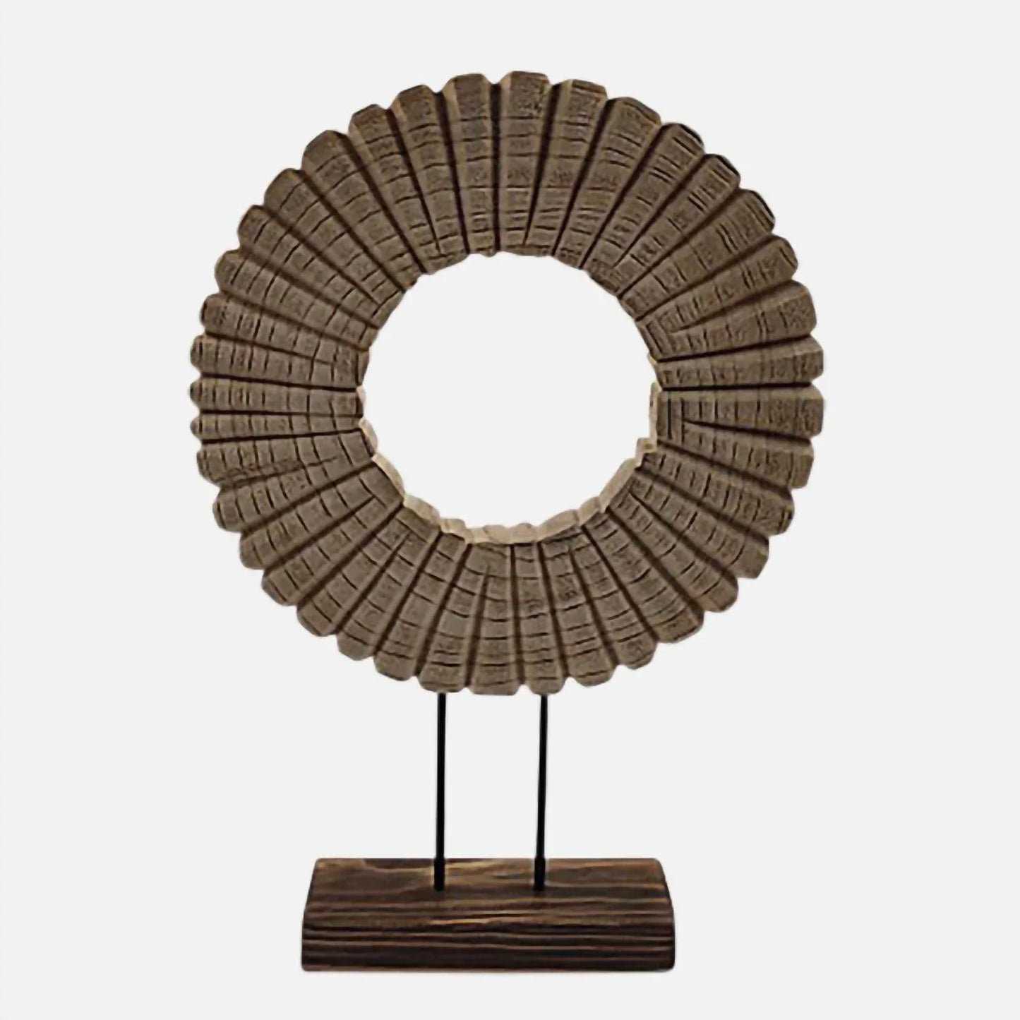 Mickler & Co. - Carved Wood Sculpture Decor - Rack Hunt