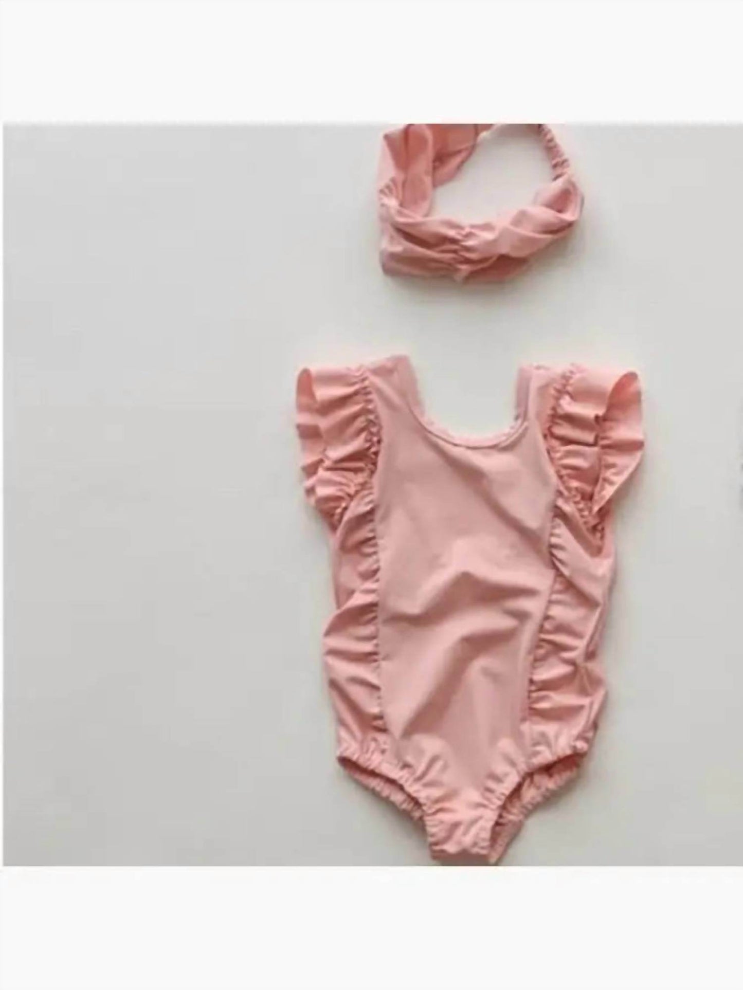 Anggo - Ruffle Swimsuit Set - Rack Hunt -