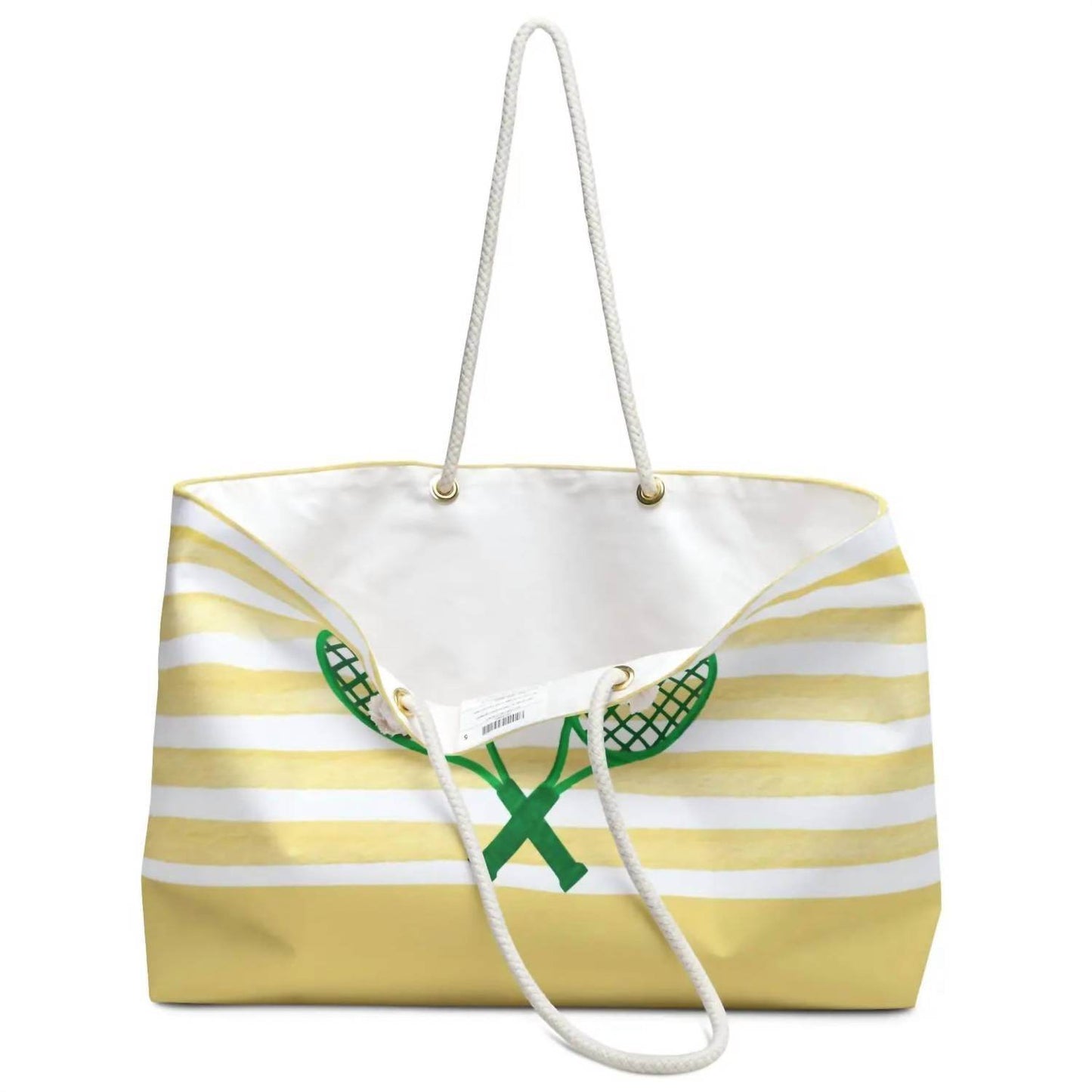 The Spoiled Office - Tennis Weekender Tote Bag And Pouch Set - Rack Hunt -