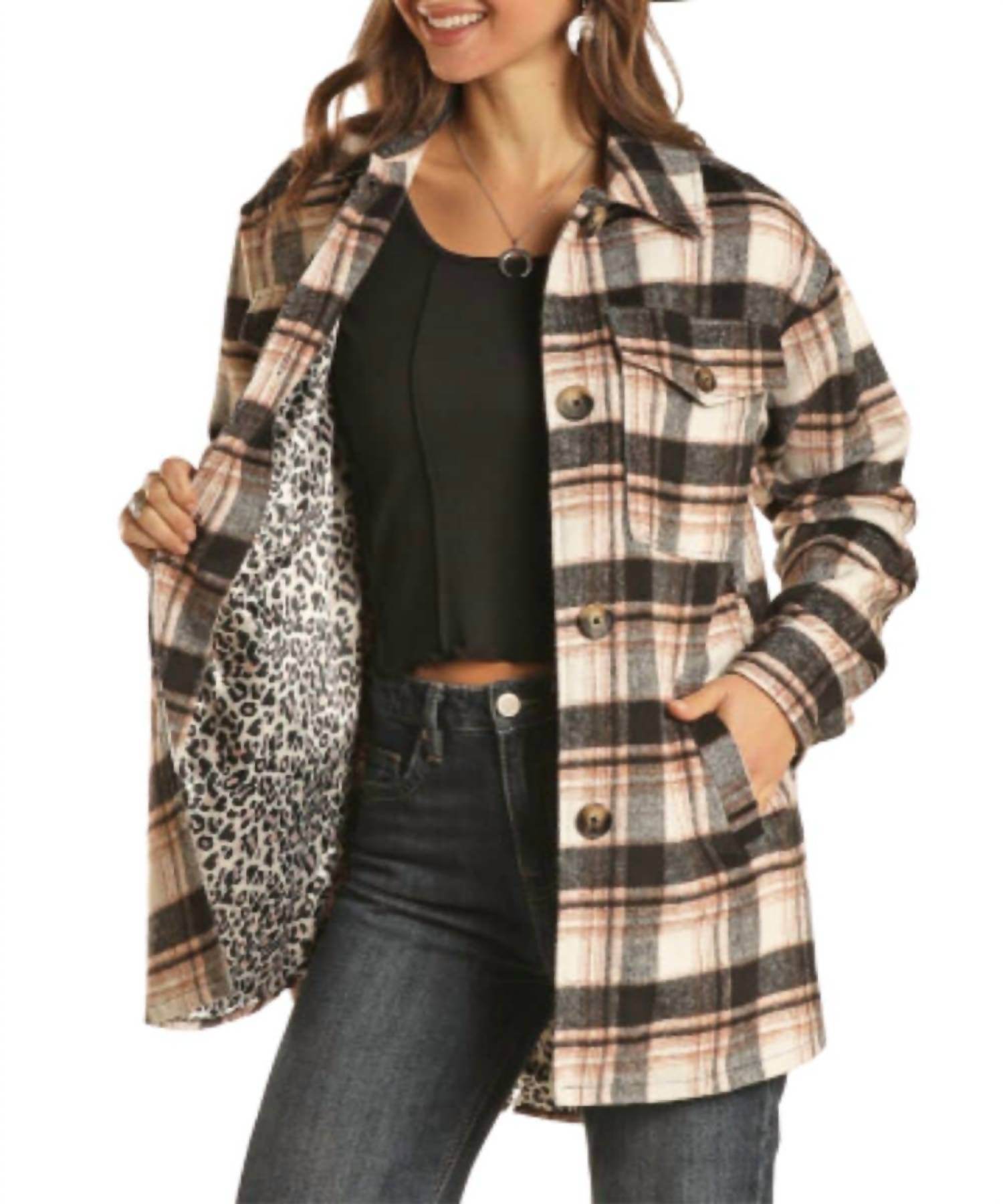 Rock & Roll Cowgirl - Plaid Coat - Rack Hunt