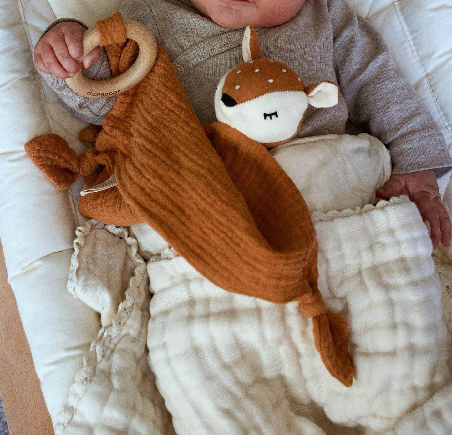 Honey and Hive - Newborn Ribbed Koala Print 5 Piece Set - Rack Hunt -