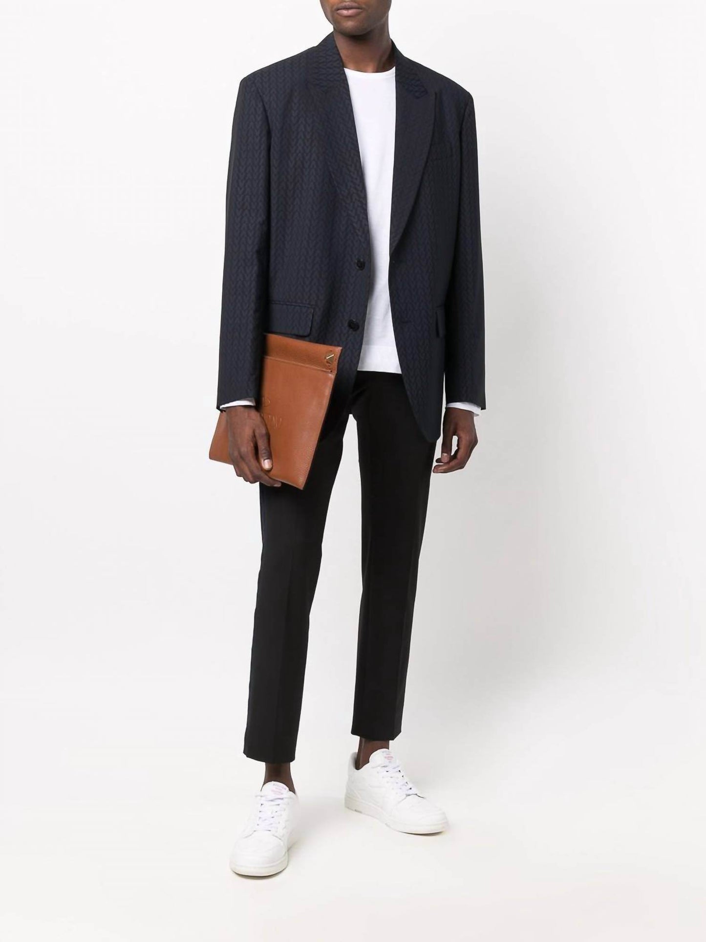 Valentino - Monogram Jacquard Wool Jacket - Rack Hunt