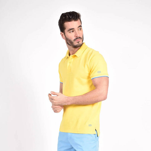 Double Sided Collar Texture Polo