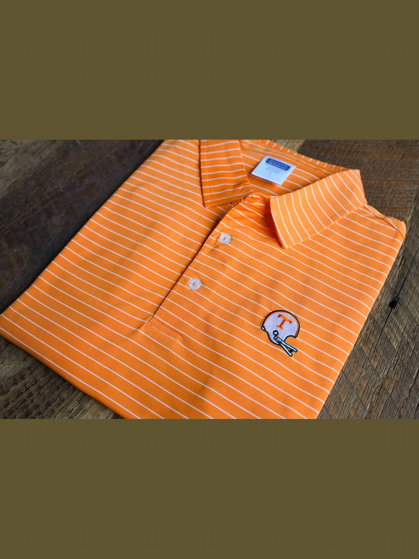 Helmet Club Stripe Polo