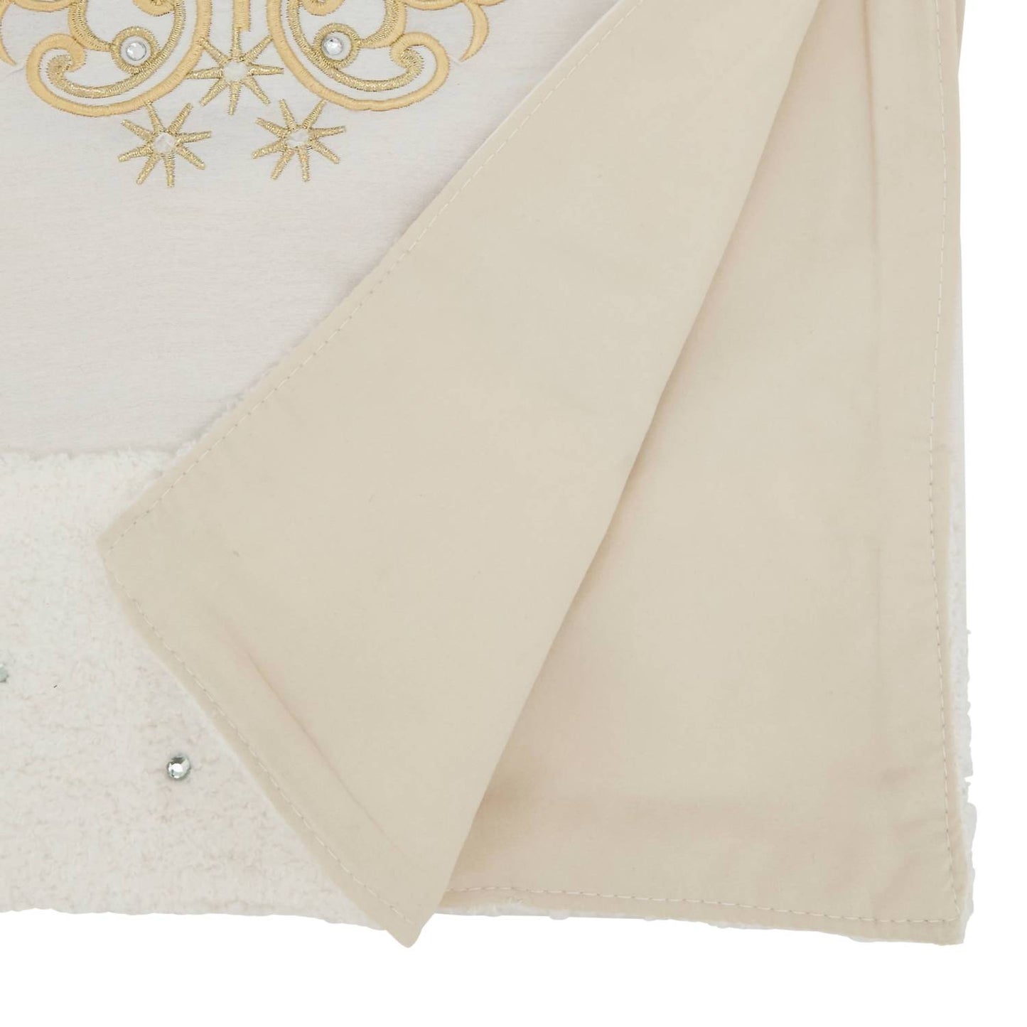 Embroidered Christmas Tree Table Runner