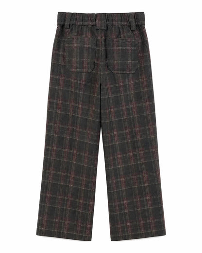 Ponte Knit Wide Leg Pants